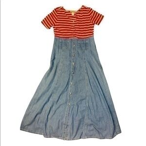Vintage Stampede dress size S